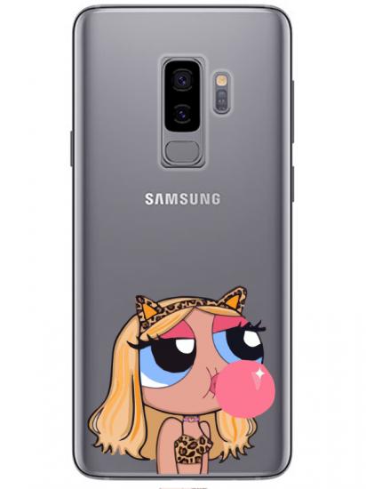 Samsung S9 Powerpuff Girls Şeffaf Telefon Kılıfı