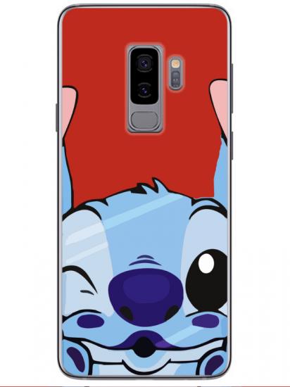 Samsung S9 Stitch Kırmızı Telefon Kılıfı