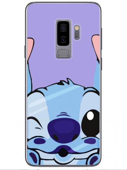 Samsung S9 Stitch Lila Telefon Kılıfı