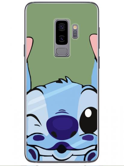 Samsung S9 Stitch Yeşil Telefon Kılıfı