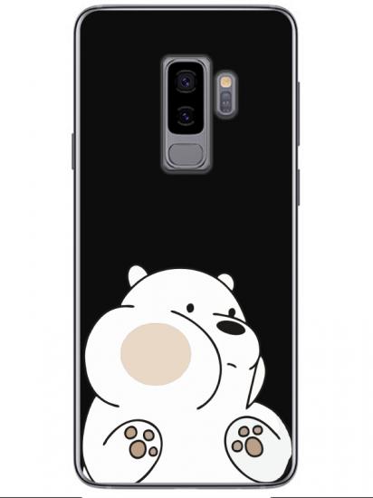 Samsung S9 Panda Siyah Telefon Kılıfı