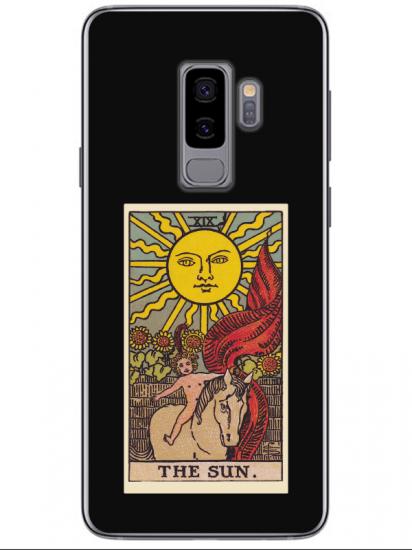 Samsung S9 Plus The Sun Siyah Telefon Kılıfı