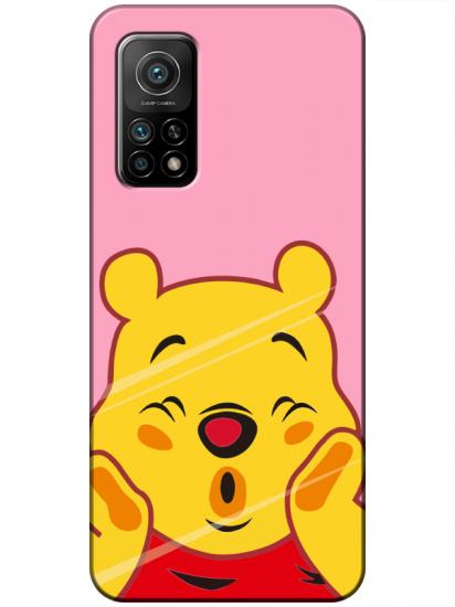 Xiaomi Mi 10T Winnie The Pooh Pembe Telefon Kılıfı