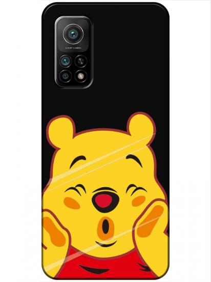 Xiaomi Mi 10T Winnie The Pooh Siyah Telefon Kılıfı