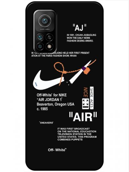 Xiaomi Mi 10T Nike Air Siyah Telefon Kılıfı