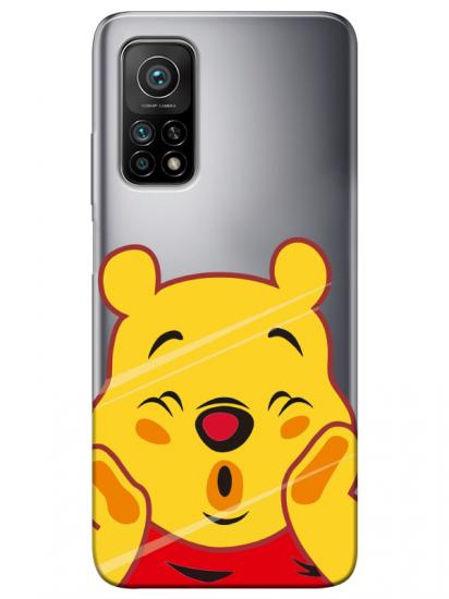 Xiaomi Mi 10T Pro Winnie The Pooh Şeffaf Telefon Kılıfı