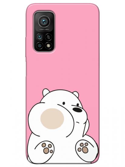 Xiaomi Mi 10T Pro Panda Pembe Telefon Kılıfı