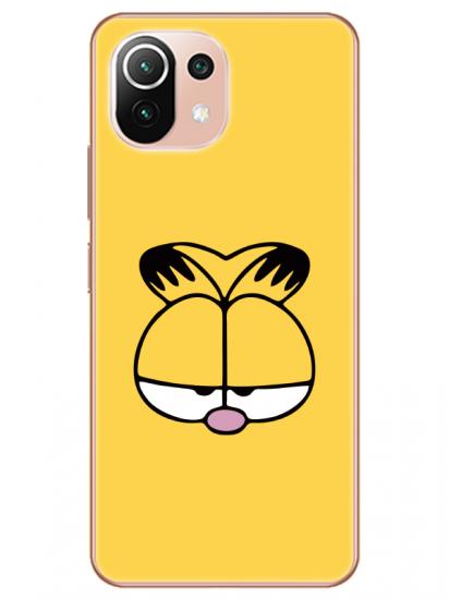 Xiaomi Mi 11 Garfield Sarı Telefon Kılıfı