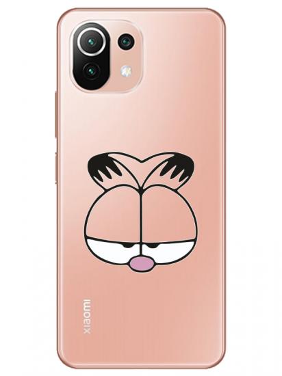 Xiaomi Mi 11 Garfield Şeffaf Telefon Kılıfı