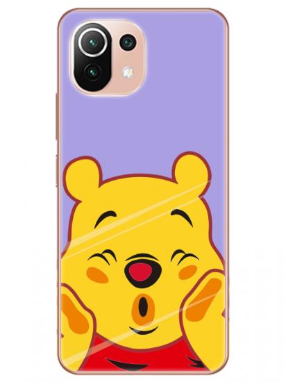 Xiaomi Mi 11 Winnie The Pooh Lila Telefon Kılıfı