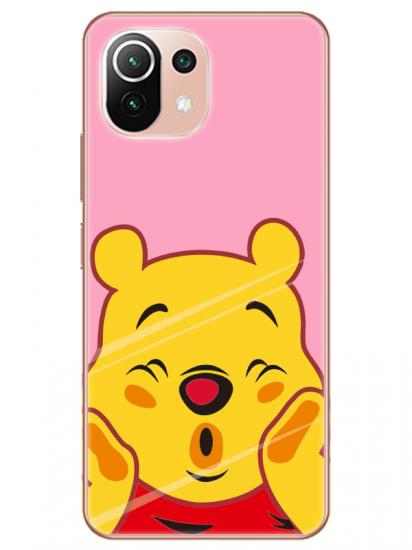 Xiaomi Mi 11 Winnie The Pooh Pembe Telefon Kılıfı