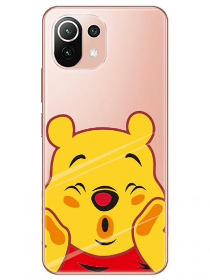 Xiaomi Mi 11 Winnie The Pooh Şeffaf Telefon Kılıfı