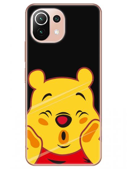 Xiaomi Mi 11 Winnie The Pooh Siyah Telefon Kılıfı