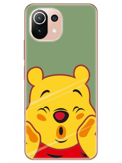 Xiaomi Mi 11 Winnie The Pooh Yeşil Telefon Kılıfı