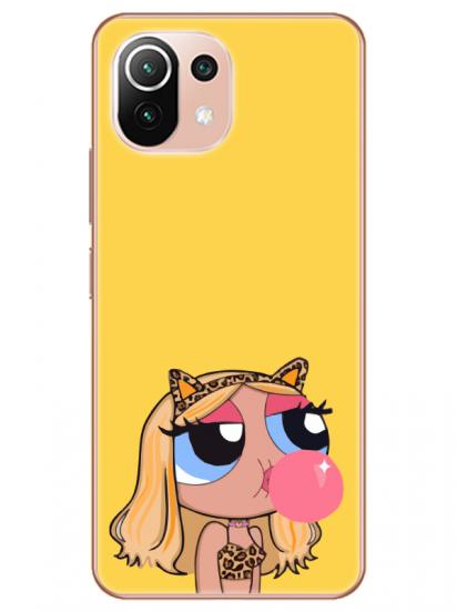 Xiaomi Mi 11 Powerpuff Girls Sarı Telefon Kılıfı