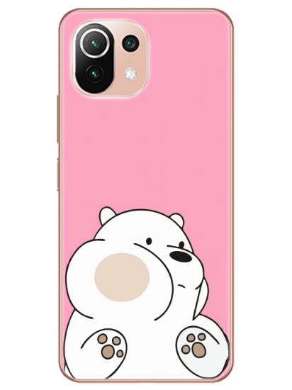 Xiaomi Mi 11 Panda Pembe Telefon Kılıfı