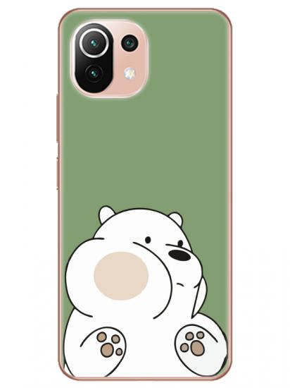 Xiaomi Mi 11 Panda Yeşil Telefon Kılıfı