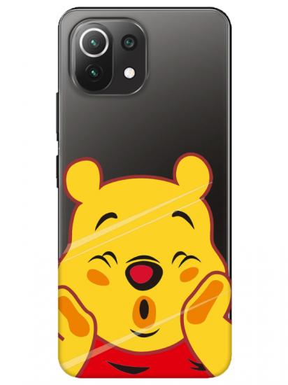 Xiaomi Mi 11 Lite Winnie The Pooh Şeffaf Telefon Kılıfı