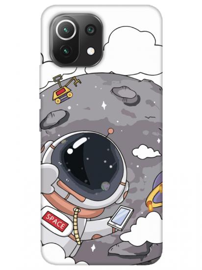 Xiaomi Mi 11 Lite Astronot Telefon Kılıfı