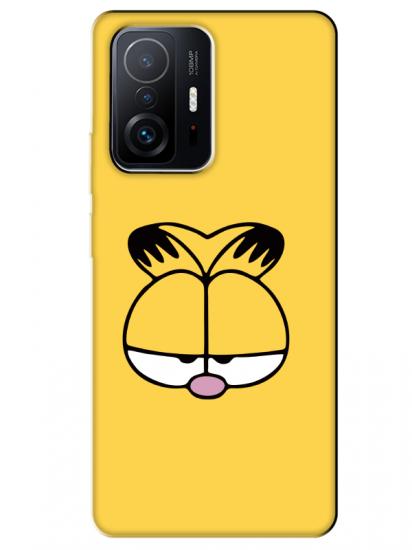 Xiaomi Mi 11T Garfield Sarı Telefon Kılıfı