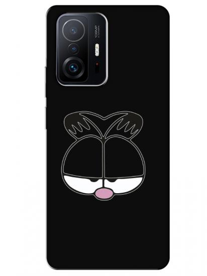 Xiaomi Mi 11T Garfield Siyah Telefon Kılıfı