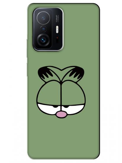 Xiaomi Mi 11T Garfield Yeşil Telefon Kılıfı