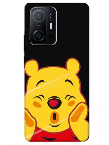 Xiaomi Mi 11T Winnie The Pooh Siyah Telefon Kılıfı