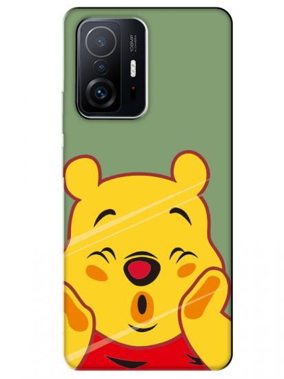 Xiaomi Mi 11T Winnie The Pooh Yeşil Telefon Kılıfı