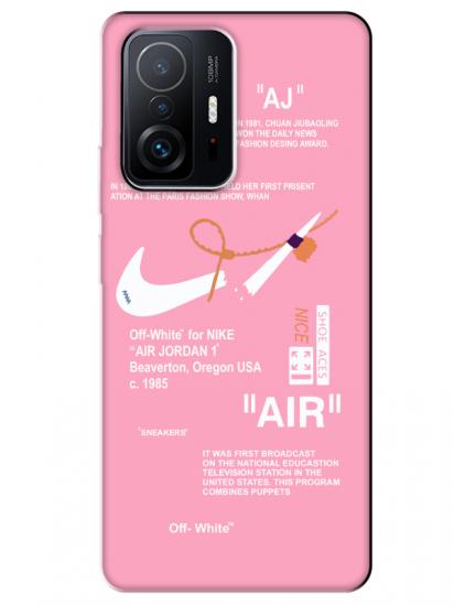 Xiaomi Mi 11T Nike Air Pembe Telefon Kılıfı