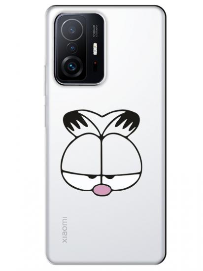 Xiaomi Mi 11T Pro Garfield Şeffaf Telefon Kılıfı