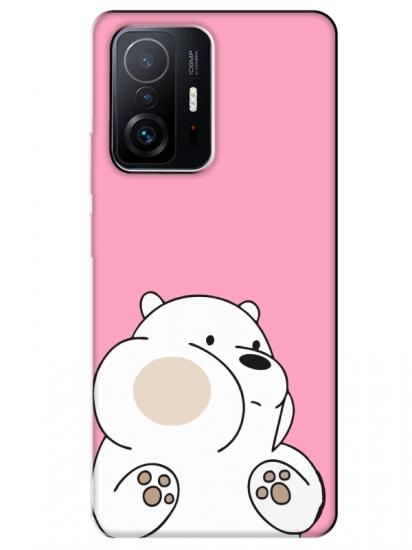 Xiaomi Mi 11T Pro Panda Pembe Telefon Kılıfı