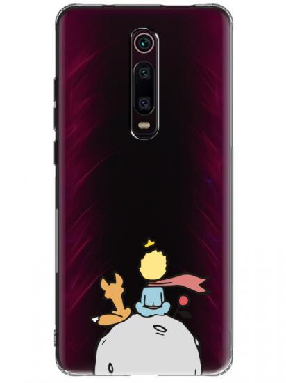 Xiaomi Mi 9T Küçük Prens Şeffaf Telefon Kılıfı