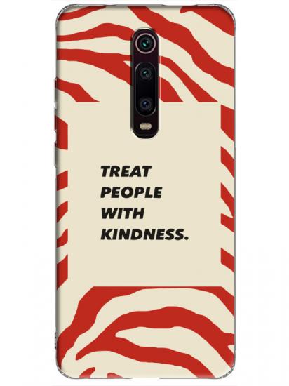 Xiaomi Mi 9T Zebra Motto Kırmızı Telefon Kılıfı