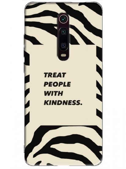 Xiaomi Mi 9T Zebra Motto Siyah Telefon Kılıfı