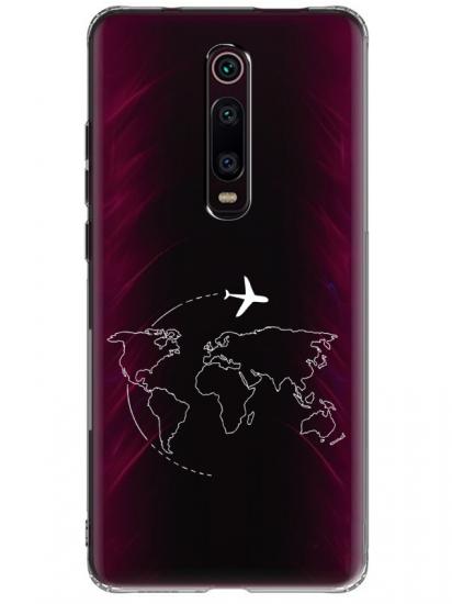 Xiaomi Mi 9TFace Art Şeffaf Telefon Kılıfı