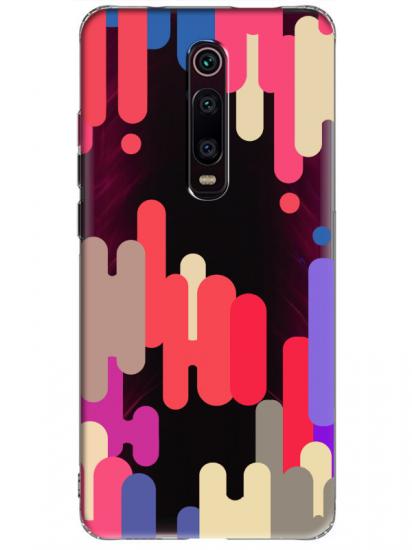 Xiaomi Mi 9T Pop Art Şeffaf Telefon Kılıfı