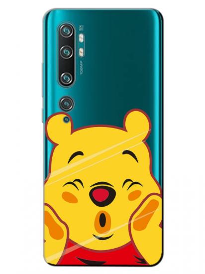 Xiaomi Mi Note 10 Winnie The Pooh Şeffaf Telefon Kılıfı