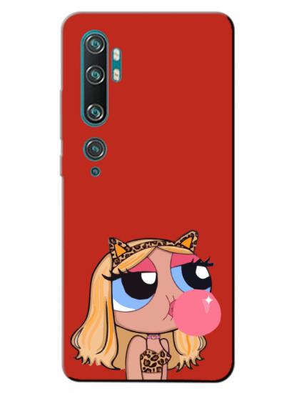 Xiaomi Mi Note 10 Powerpuff Girls Kırmızı Telefon Kılıfı