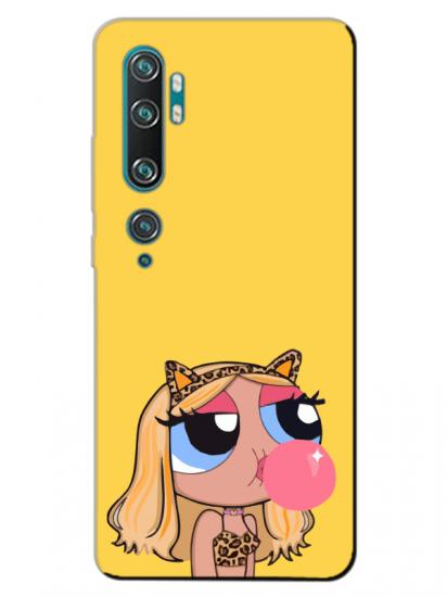 Xiaomi Mi Note 10 Powerpuff Girls Sarı Telefon Kılıfı