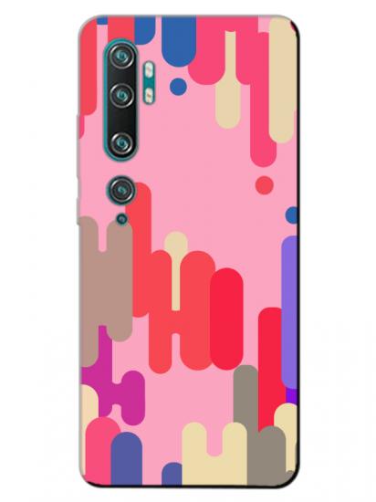 Xiaomi Mi Note 10 Pop Art Pembe Telefon Kılıfı