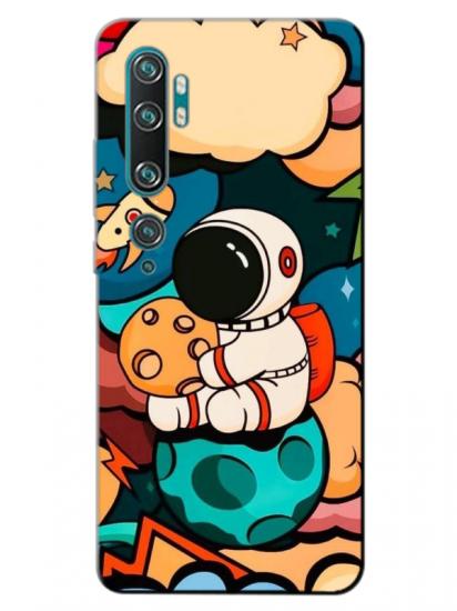 Xiaomi Mi Note 10 Astronot Telefon Kılıfı