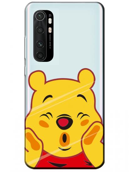 Xiaomi Mi Note 10 Lite Winnie The Pooh Şeffaf Telefon Kılıfı