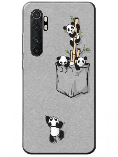 Xiaomi Mi Note 10 Lite Panda Telefon Kılıfı