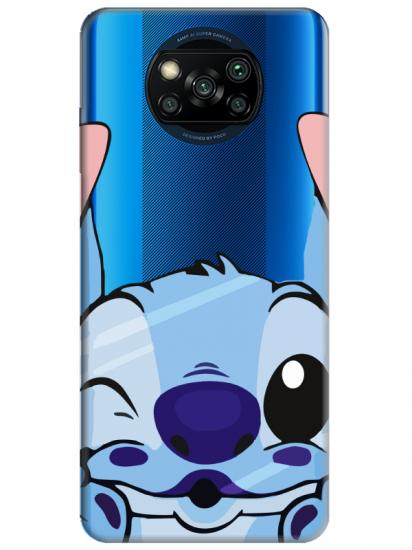 Poco X3 Pro Stitch Şeffaf Telefon Kılıfı