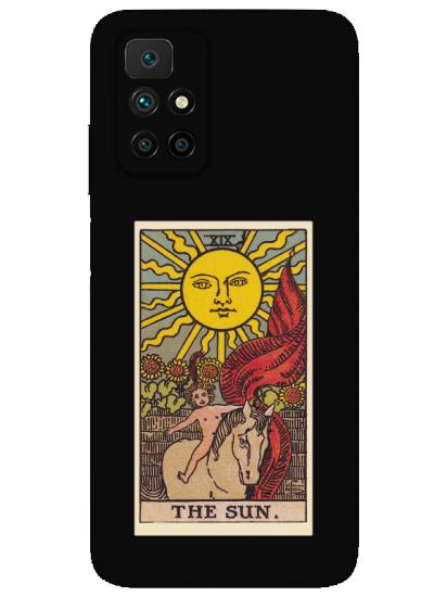 Redmi 10 2022 The Sun Siyah Telefon Kılıfı