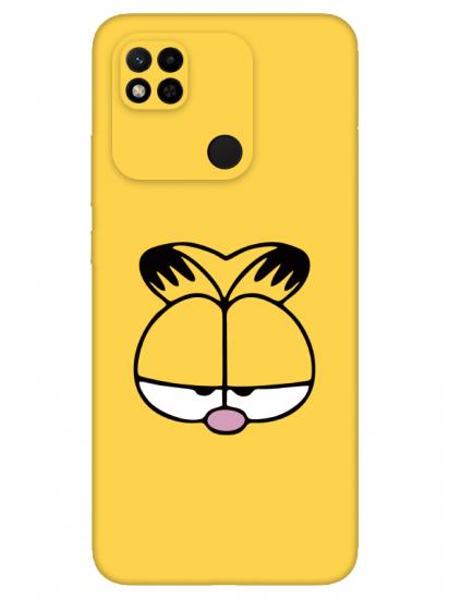 Redmi 10A Garfield Sarı Telefon Kılıfı