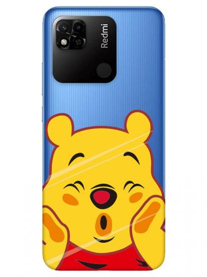 Redmi 10A Winnie The Pooh Şeffaf Telefon Kılıfı