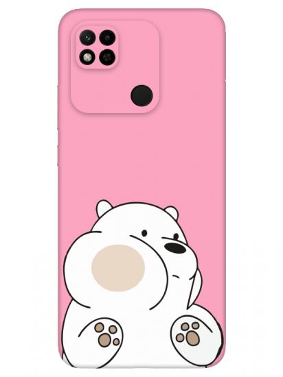 Redmi 10A Panda Pembe Telefon Kılıfı