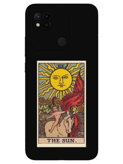 Redmi 10A The Sun Siyah Telefon Kılıfı