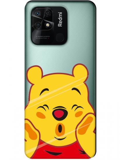 Redmi 10C Winnie The Pooh Şeffaf Telefon Kılıfı